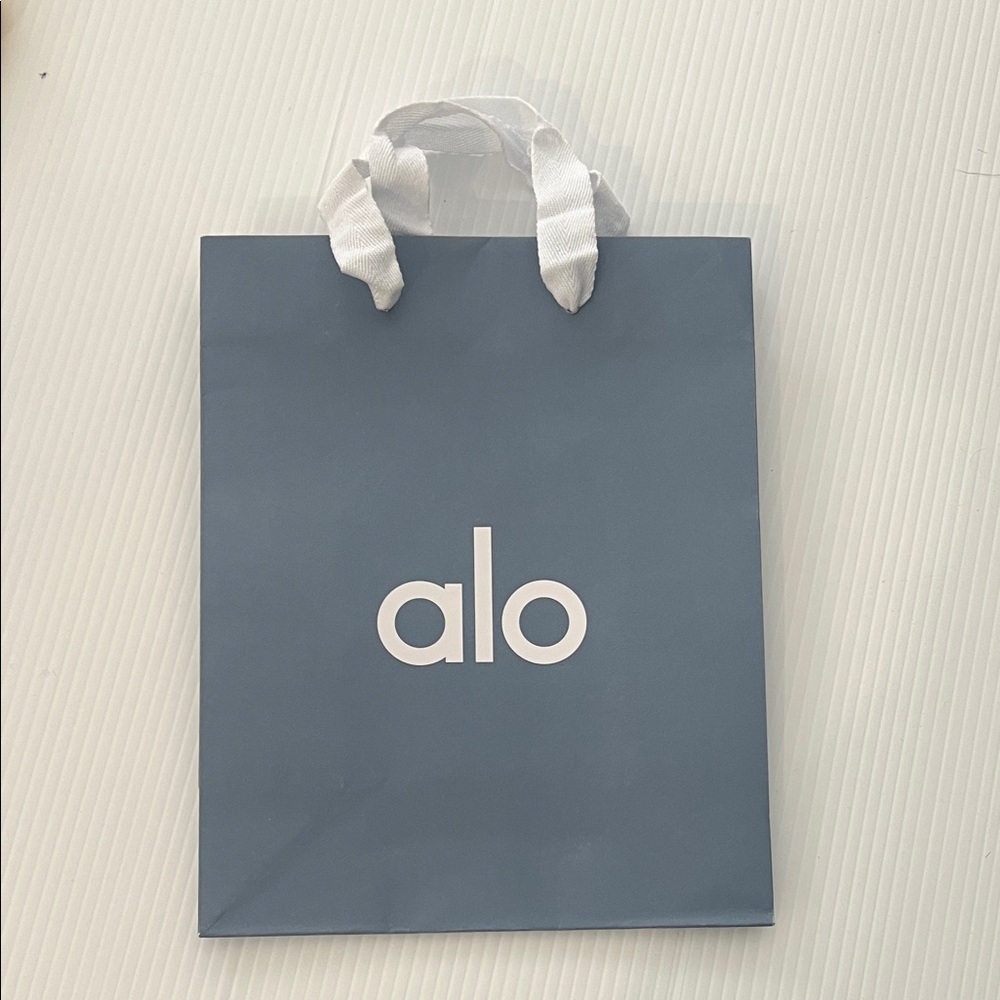 Alo Blue Shopping Bag